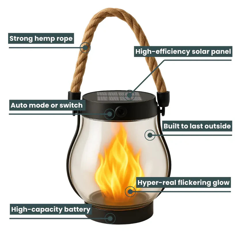 Kamiray™ – Solar Lantern Outdoor Lights